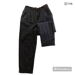 Classiques Entier women Dark Gray Corduroy Trousers, 8P size